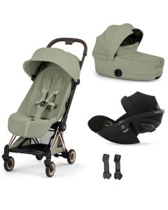 Trio Coya 2 + plooibare reiswieg + Cloud G i-Size