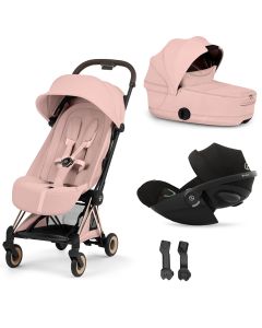 Trio Coya 2 + plooibare reiswieg + Cloud G i-Size