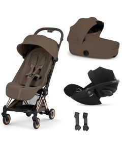 Trio Coya 2 + plooibare reiswieg + Cloud G i-Size