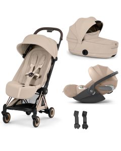 Trio Coya 2 + plooibare reiswieg + Cloud T i-Size