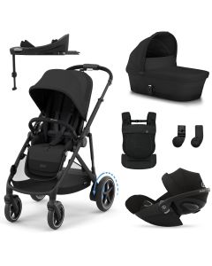 Trio e-Gazelle S + reiswieg + Cloud G i-Size + G Base + Amya draagzak