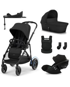 Trio e-Gazelle S + reiswieg + Cloud G3 i-Size + G3 Base + Amya draagzak