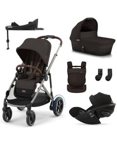Trio e-Gazelle S + reiswieg + Cloud G i-Size + G Base + Amya draagzak
