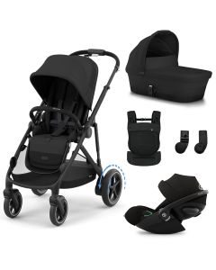 Trio e-Gazelle S + reiswieg + Cloud G3 i-Size + Amya draagzak