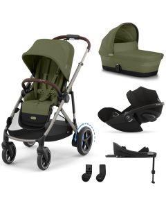 Trio e-Gazelle S + reiswieg + Cloud G i-Size + G Base