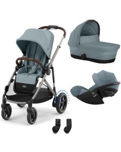 Trio e-Gazelle S + reiswieg + Cloud G i-Size