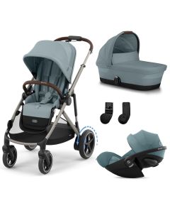 Trio e-Gazelle S + reiswieg + Cloud G3 i-Size