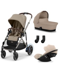 Trio e-Gazelle S + reiswieg + Cloud G3 i-Size
