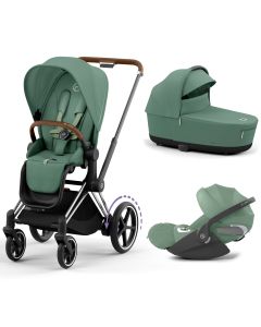 Trio e-Priam 2 + Luxe reiswieg + Cloud T i-Size
