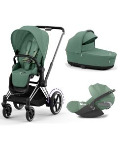 Trio e-Priam 2 + Luxe reiswieg + Cloud T i-Size