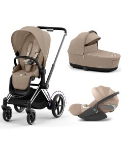 Trio e-Priam 2 + Luxe reiswieg + Cloud T i-Size