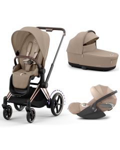 Trio e-Priam 2 + Luxe reiswieg + Cloud T i-Size