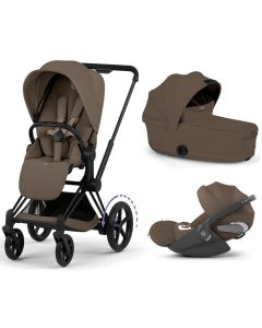 Trio e-Priam 3 + plooibare reiswieg + Cloud T i-Size