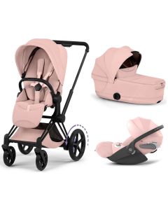 Trio e-Priam 3 + plooibare reiswieg + Cloud T i-Size