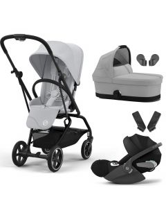Trio Eezy S Twist+ Plus 2 + S reiswieg + Cloud T i-Size