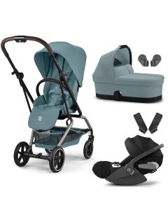 Trio Eezy S Twist+ Plus 2 + S reiswieg + Cloud T i-Size