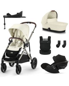 Trio Gazelle S 2 + reiswieg + Cloud G i-Size + G Base + Amya draagzak