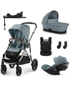 Trio Gazelle S 2 + reiswieg + Cloud G i-Size + G Base + Amya draagzak