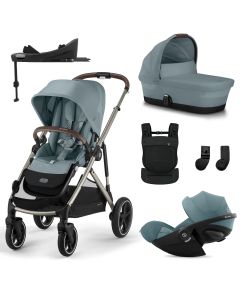 Trio Gazelle S 2 + reiswieg + Cloud G3 i-Size + G3 Base + Amya draagzak