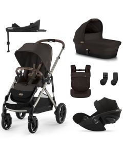 Trio Gazelle S 2 + reiswieg + Cloud G i-Size + G Base + Amya draagzak