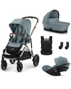 Trio Gazelle S 2 + reiswieg + Cloud G i-Size + Amya draagzak