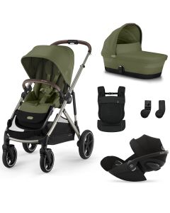 Trio Gazelle S 2 + reiswieg + Cloud G i-Size + Amya draagzak