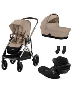 Trio Gazelle S 2 + reiswieg + Cloud G i-Size