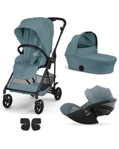 Trio Melio Carbon 6 + reiswieg + Cloud G i-Size