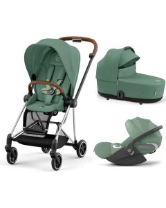 Trio Mios 3 kinderwagen + Mios Lux reiswieg + Cloud T i-Size