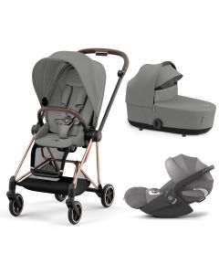 Trio Mios 3 kinderwagen + Mios Lux reiswieg + Cloud T i-Size