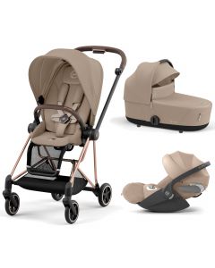 Trio Mios 3 kinderwagen + Mios Lux reiswieg + Cloud T i-Size
