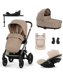 Trio Talos S Lux 3 + S Lux reiswieg + Cloud G3 i-Size + G3 Base + Amya draagzak