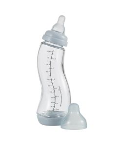 Natural S-flesje glas 250ml