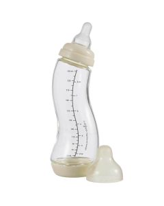 Natural S-flesje glas 250ml