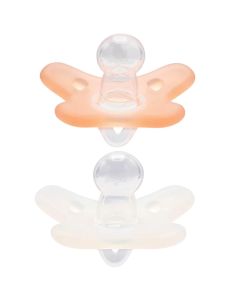 Natural Silicone fopspeen 0-6M 2 stuks