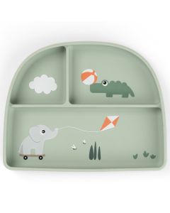 Stick&Stay bord met compartimenten voor kinderen