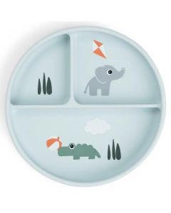 Stick&Stay bord met compartimenten