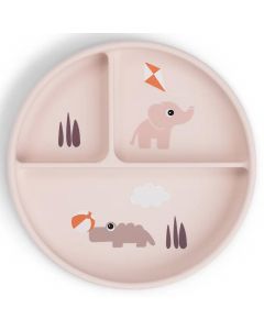 Stick&Stay bord met compartimenten
