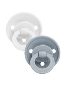 Set van 2 fopspenen Binky silicone 0m+