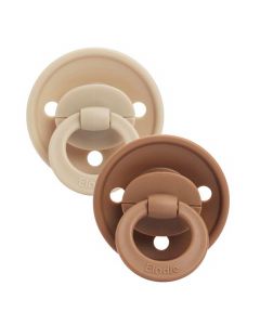 Set van 2 fopspenen Binky silicone 3m+