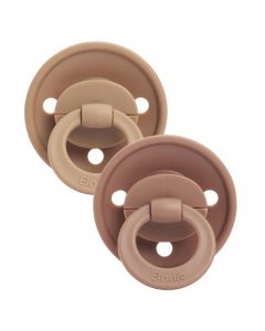 Set van 2 fopspenen Binky silicone 3m+