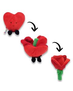 Knuffel I Love You Knuffel Hart/Bloem