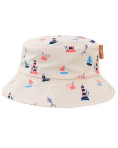 Zonnehoedje Bob anti-uv - maat 98/104