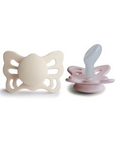 Frigg fopspeen Butterfly Silicone - 2 stuks- 0-6m