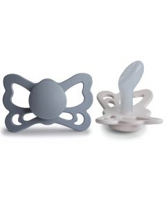 Frigg fopspeen Butterfly Silicone - 2 stuks- 6-18m