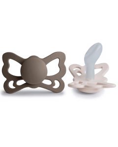Frigg fopspeen Butterfly Silicone - 2 stuks- 6-18m