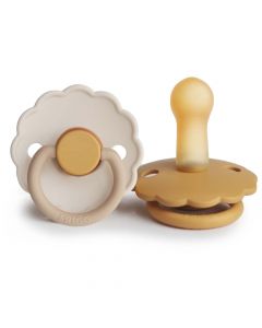 Frigg Fopspeen Daisy Blooming Latex - 2 stuks - 6-18m