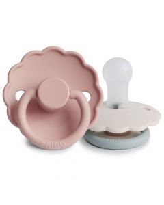 Frigg Fopspeen Daisy Blooming Silicone - 2 stuks - 0-6m
