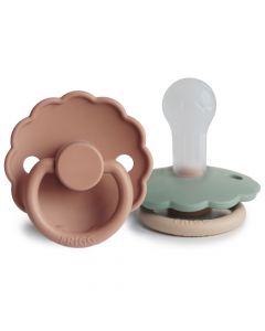 Frigg Fopspeen Daisy Blooming Silicone - 2 stuks - 6-18m