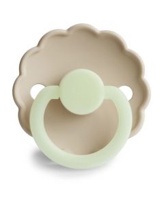 Frigg Fopspeen Daisy Night Silicone - 6-18m
